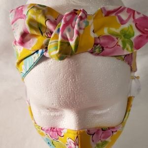 Summer Headband and Mask Combo